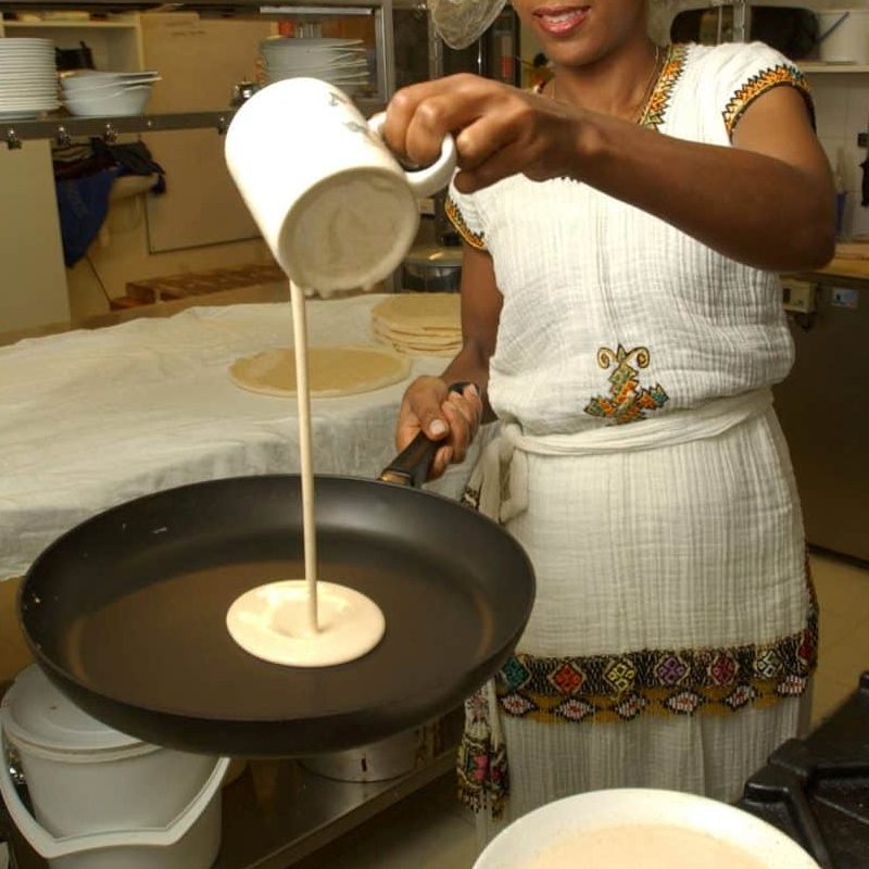 what is injera